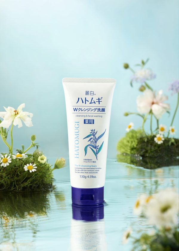 KUMANO -Sửa rửa mặt ý dĩ Hatomugi Nhật Bản 130g - Ảnh 2